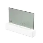 Цифровой термометр, прозрачный дисплей,  термометр, комнатная Метеостанция для наружного наблюдения