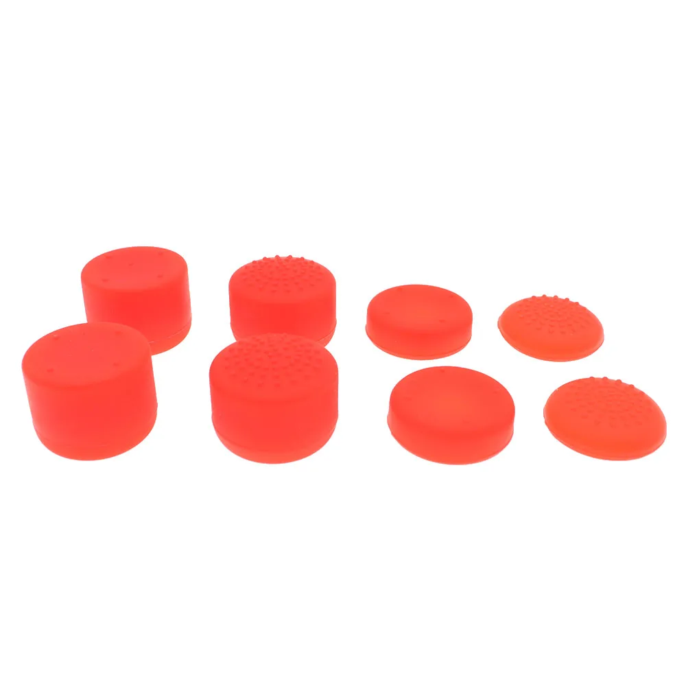 

8Pcs Soft Silicone Thumb Grip Stick Cap Cover Case Heightened Anti-Slip Accessory For Sony Play station 4 PS 4 ps4 pro