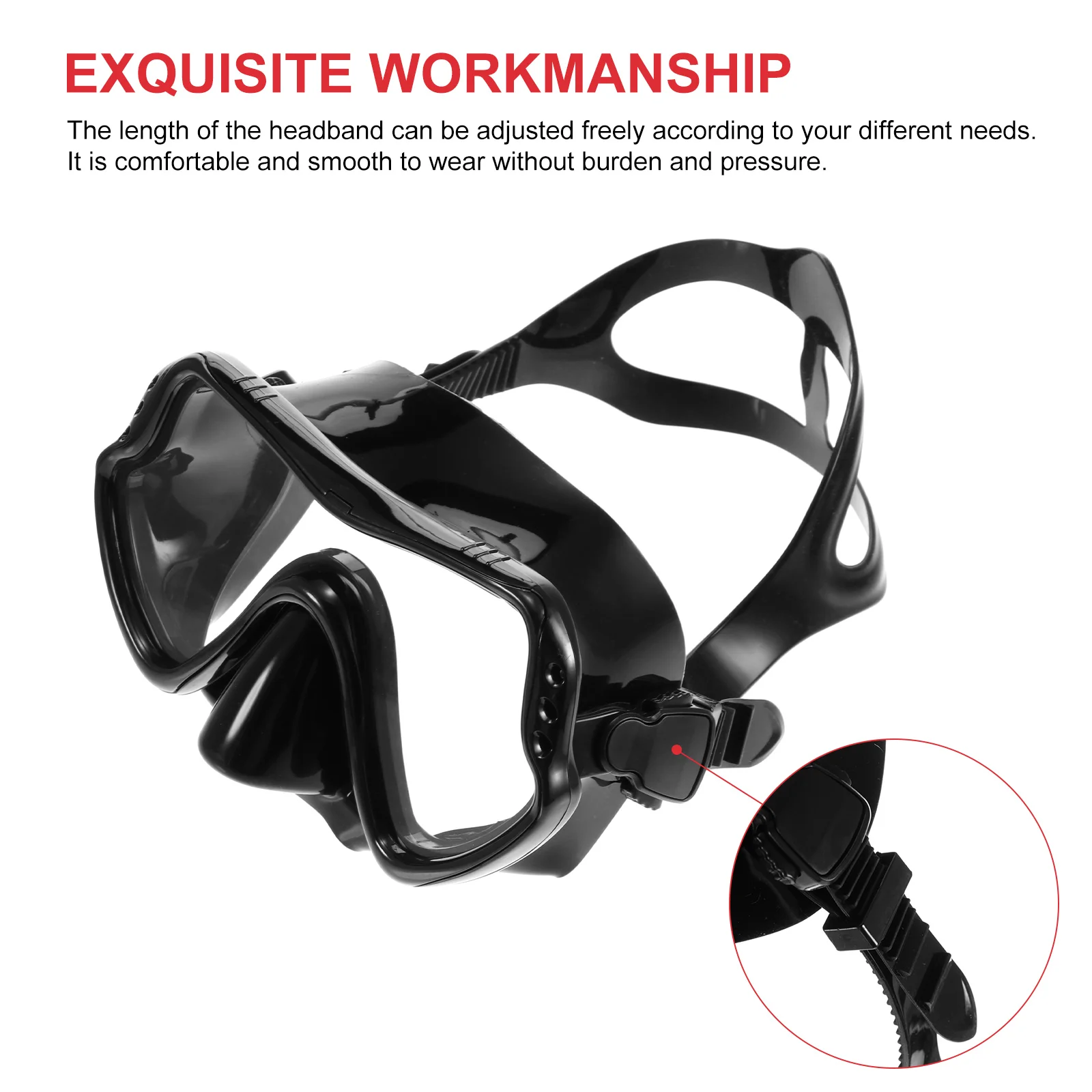 

Anti-Fog Volume Aluminum Alloy Scuba Dive Mask Breathing Tube Kits Snorkel Equip Full Face Free Diving Goggles For Adults