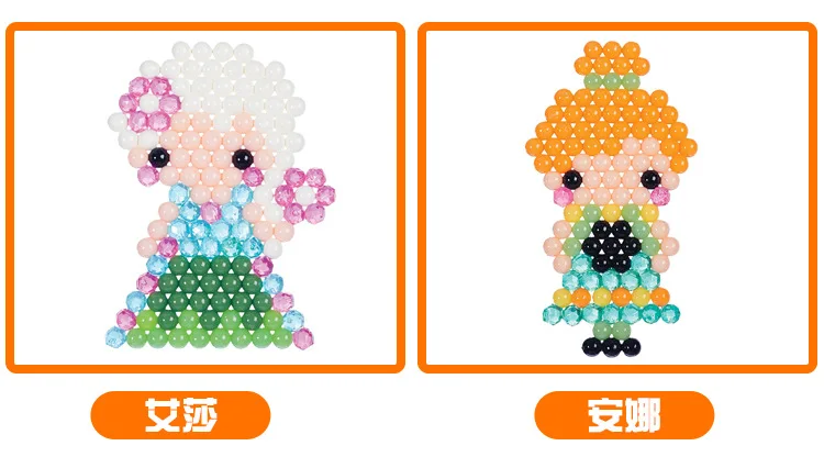 Perler бусины 5 мм Хама бусины Детские творческие DIY игрушки волшебные шарики распыления воды туман липкие бусины 5500 шт./компл
