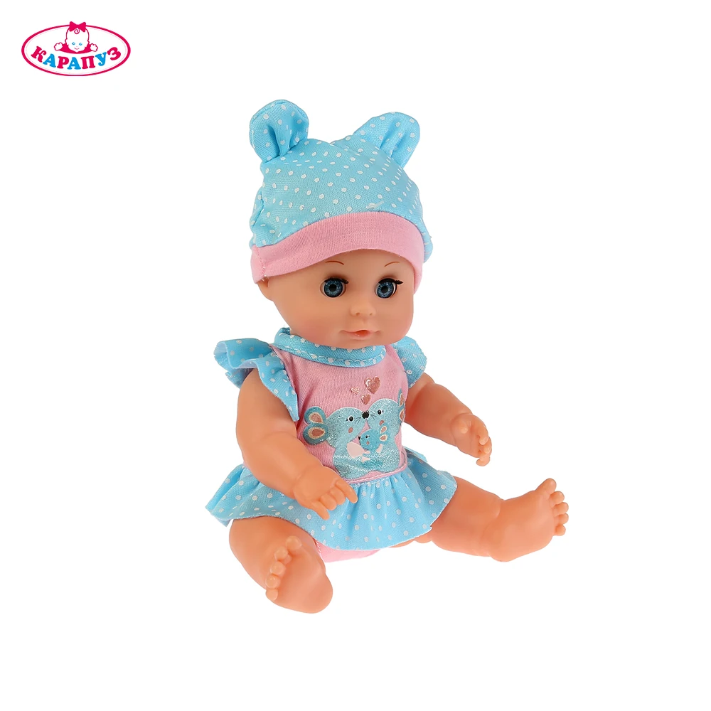 Пупс КАРАПУЗ кукла-пупс Катюша пьет писает закрывает глазки с аксессуарами 20 см