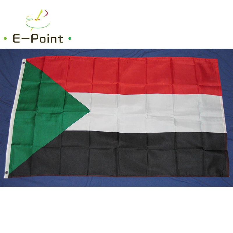

Sudan Country Flag 2ft*3ft (60*90cm) 3ft*5ft (90*150cm) Size Christmas Decorations for Home Flag Banner