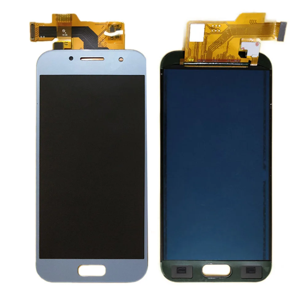 

For Samsung Galaxy A3 2017 A320 A320F A320M A320Y LCD Phone Display with Touch Screen Digitizer Assembly Brightness Replacement
