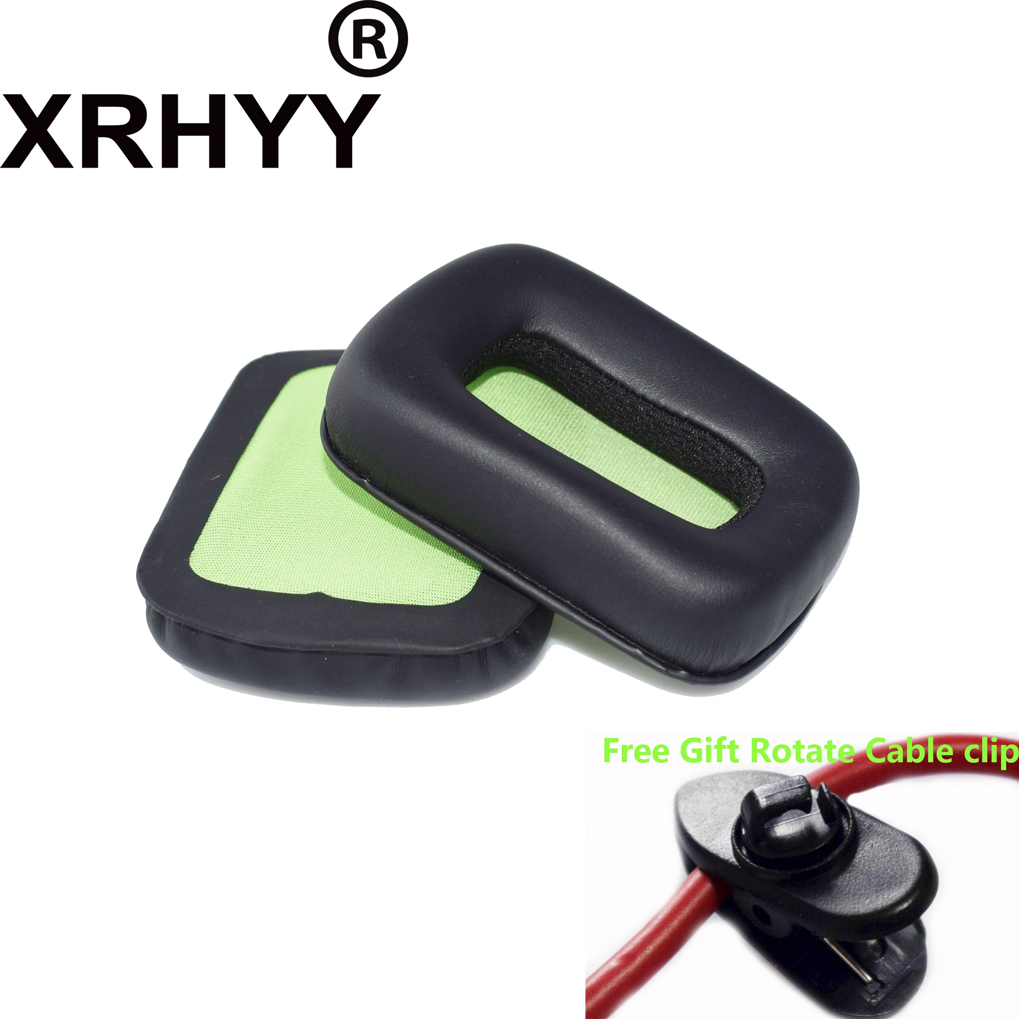 XRHYY 1 пара Замена пены амбушюры мягкие накладки на наушники подушки для Mad Catz Tritton Kunai PS4 Стерео Игровые наушники, головной гарнитур