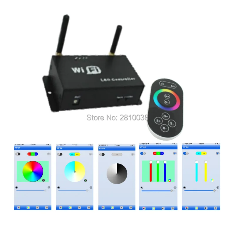 2 шт./партия WiFi контроллер с одной точкой беспроводной RGB led контроллер DC5-24V led rgb контроллер для ламп