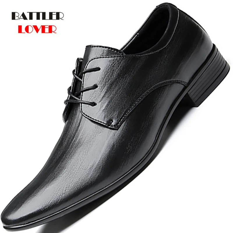 

Luxury Designer Formal Shoes for Men 2021 Genuine Leather Dress Oxford Shoe Male Wedding Party Oxfords Sapato Masculino Vestidos