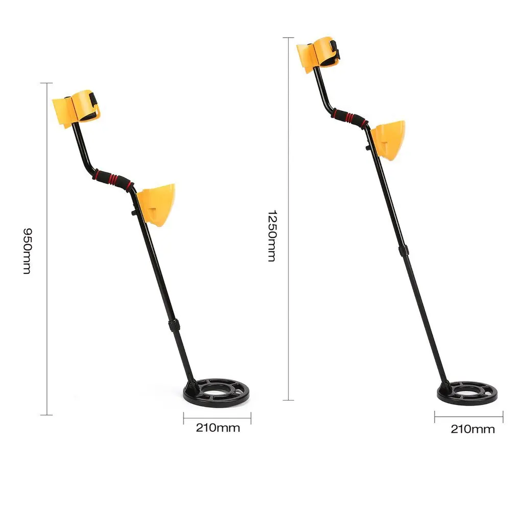 

MD3010II Professional Portable Underground Metal Detector Handheld Treasure Hunter Gold Digger Finder Pinpoint Function