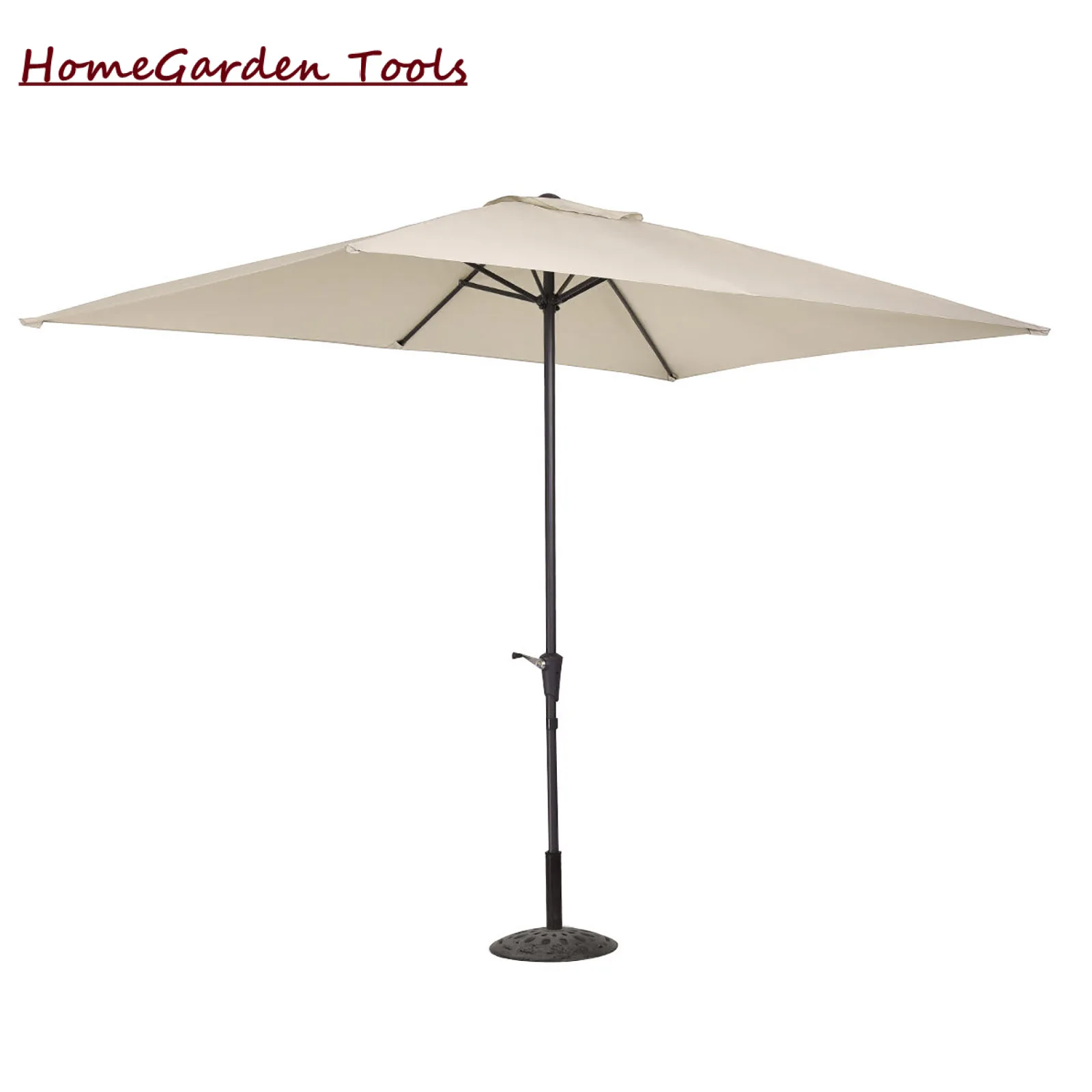 

2x3M Garden Outdoor Parasol with Sturdy Ribs Beach Umbrella Table Parasol Umbrella Clothes for Patio Pool Outdoor without Stand