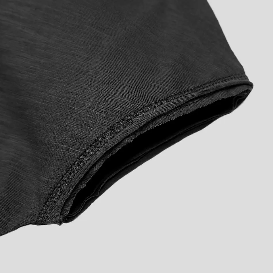 Крутая Летняя мужская футболка с круглым вырезом рваные футболки коротким