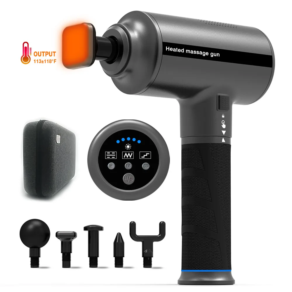 

YICOLY new design Amazon cordless sports fascia gun muscle massage gun vibration cordless fascia massage gun