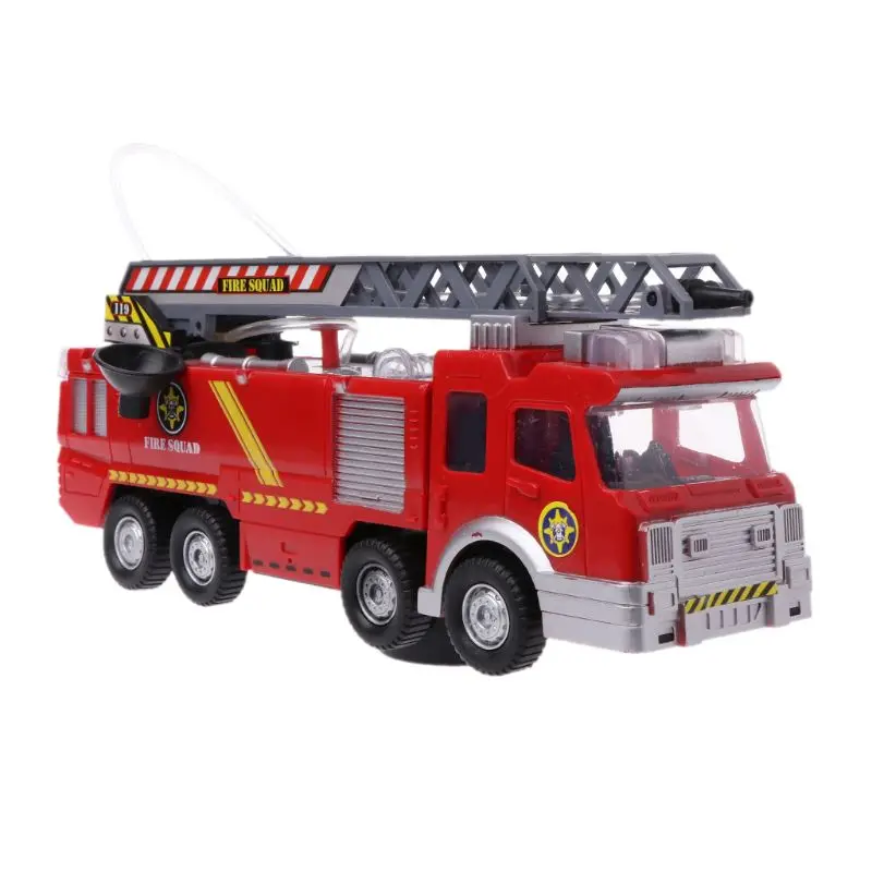 

Spray Water Truck Toy Fireman Fire Truck Car Music Light Educational Toys Boy Kids Toy Gift 57BF