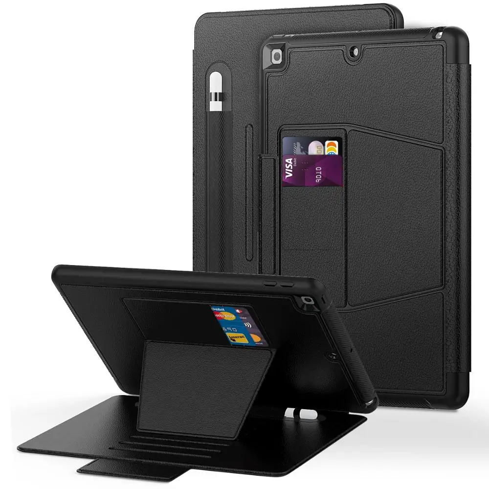 

HXCASE Multifunction smart cover for ipad 7th gen 10.2 inch 2019 case