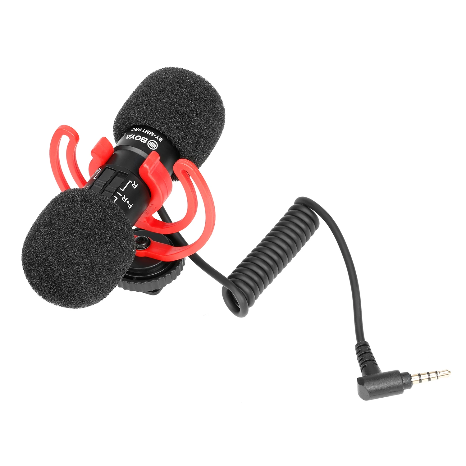 Двойной конденсаторный микрофон BOYA BY-MM1 PRO совместимый со смартфонами планшетами
