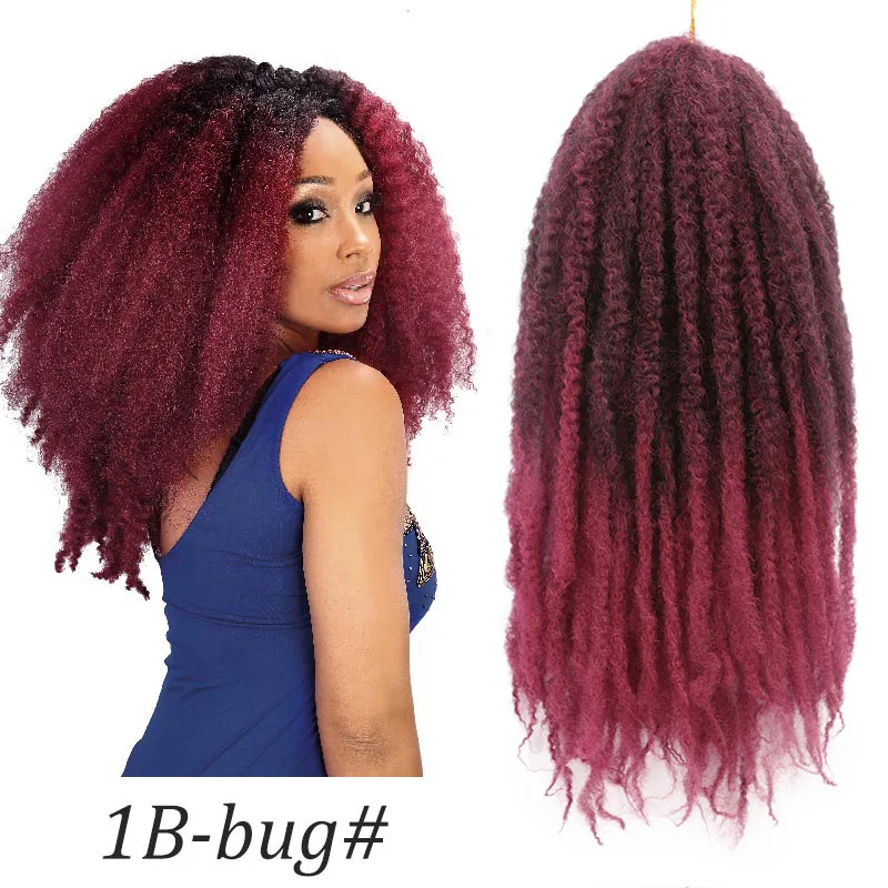 Marley плетеные волосы 18 &quotДлинные Серые светлые термостойкие АФРО Синтетические