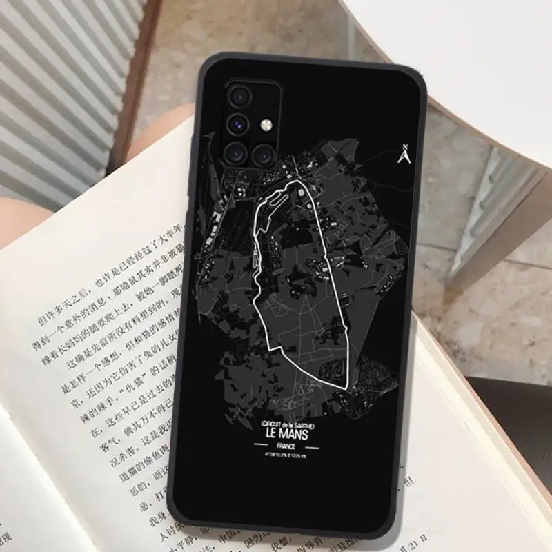 

Formula 1 racing circuit Phone Cases for Samsung A91 01 10S 11 20 21 31 40 50 70 71 80 A2 CORE A10