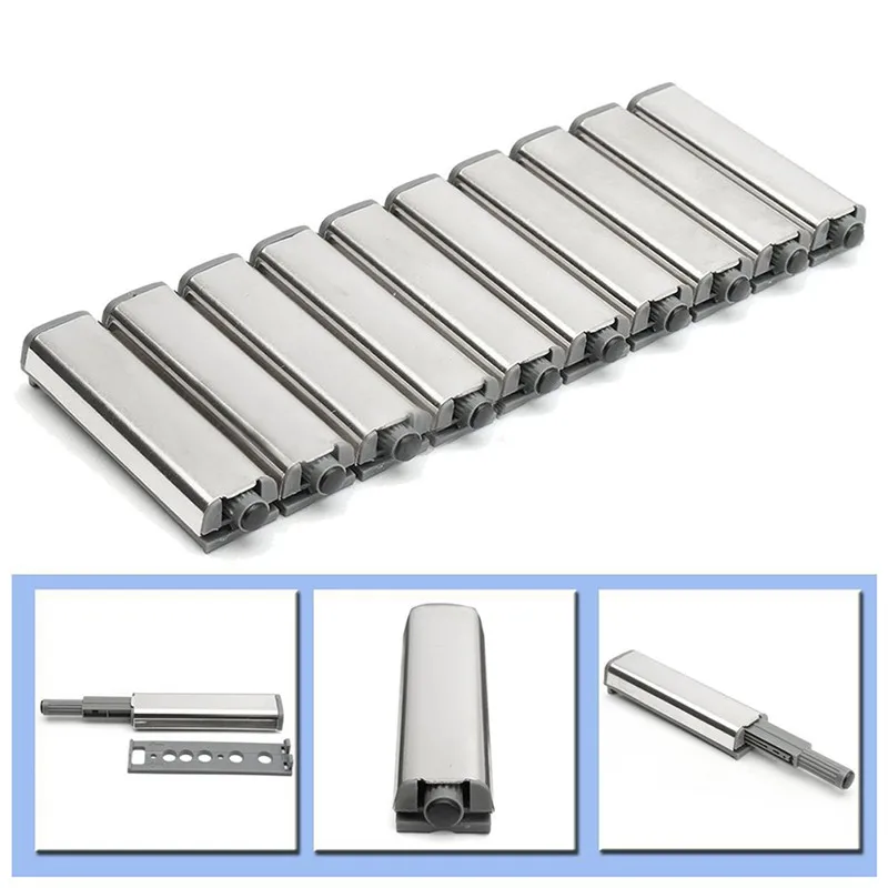 10 шт шкаф Защелка двери ящика нажмите чтобы открыть систему Буфер Заслонки