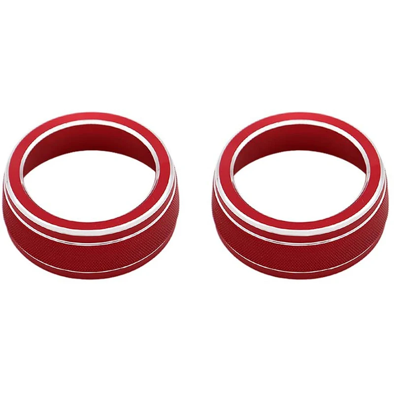 2x для Toyota RAV4 Rav 4 XA50 2019 2020 2021 Алюминиевый сплав AC Кнопка кондиционера кнопка кольцо