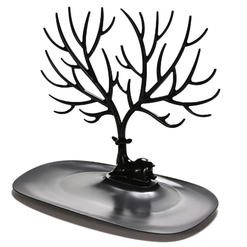 New Stylish Portable Practical Retro Bird Tree Jewelry Display Bracelet Necklace Ring Earring Stand Holder Show Rack | Украшения и