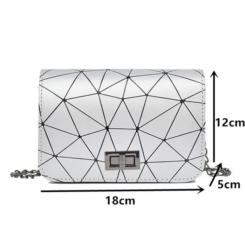 

Women Fashionable Shoulder Bags New Female Messenger Bag Handbag Chain Wild Crack Printing Wild Crossbody Bag Cute Shoulder Bag