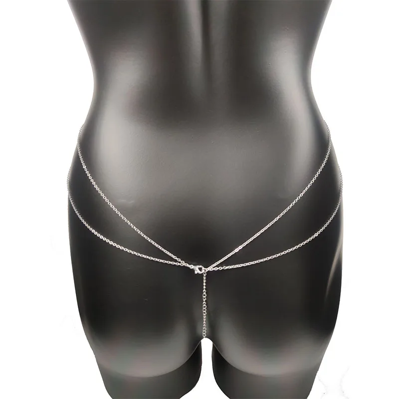 

Chest Chain Sexy Bikini Personalized Body Clothing for Women Sequined Cross Chain Belly Female Bodysuit Jewelry Girls Fashion