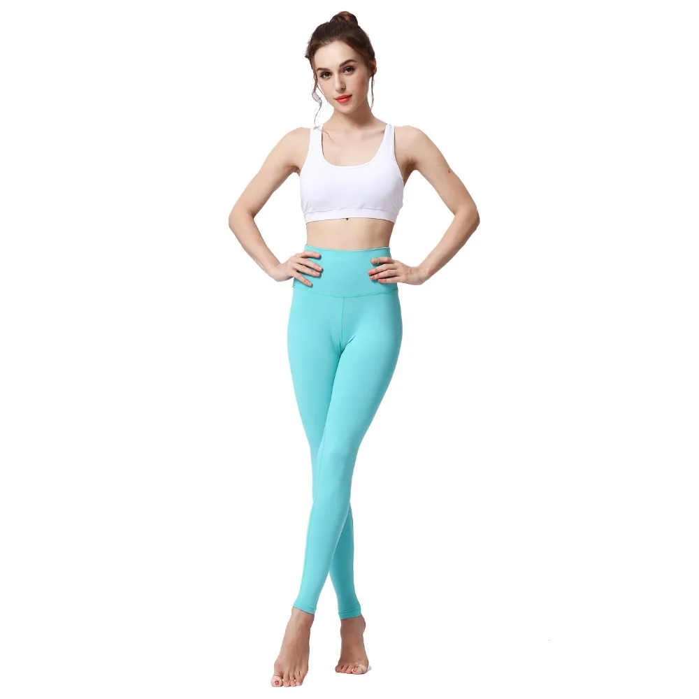 Высокоэластичные спортивные Леггинсы для фитнеса облегающие леггинсы бега