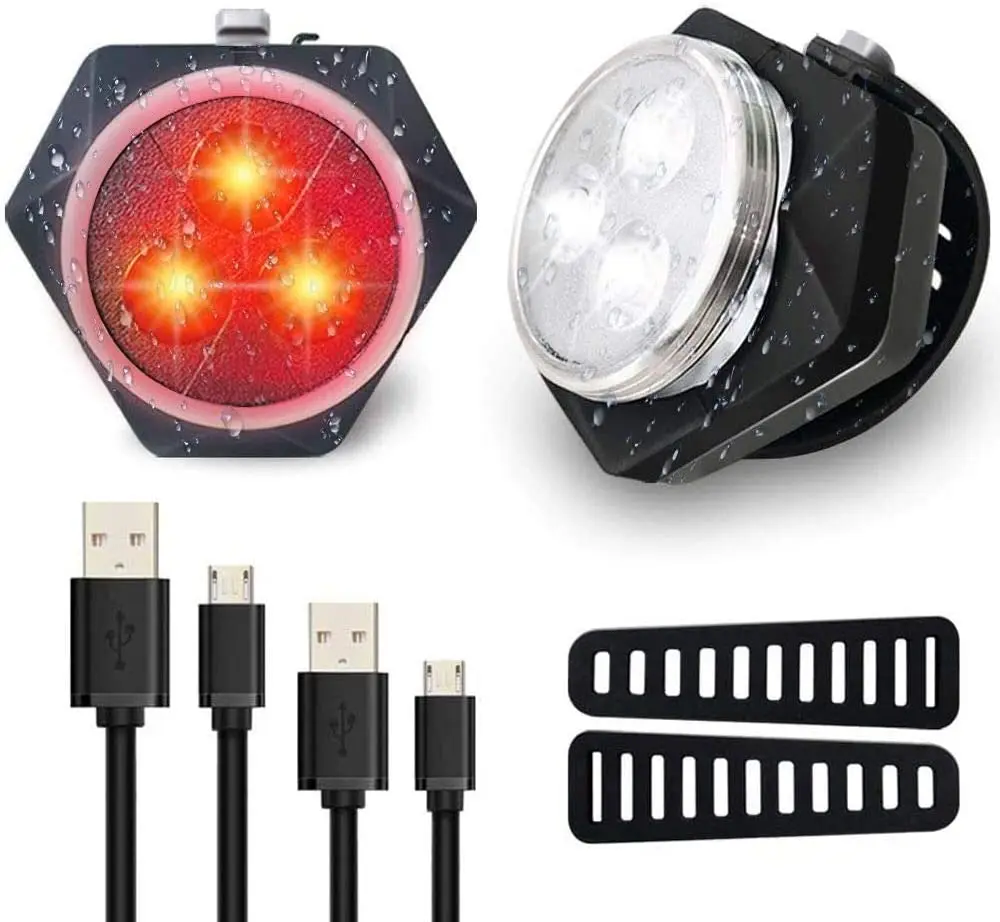 

Riding LED Lamp Bicycle headlights, 3XLED Brightness, Powerful Safety Lights for Night Riding LED Lamp