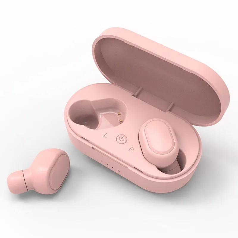 Наушники-вкладыши TWS Bluetooth наушники IPX6 Водонепроницаемый V5.0 Беспроводной