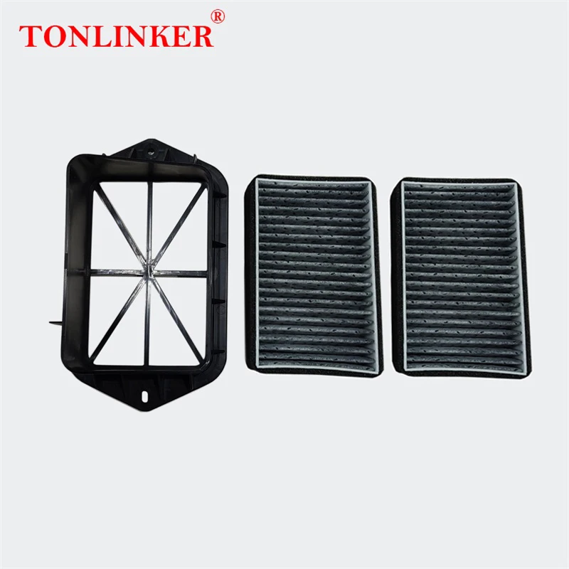 

TONLINKER 2-отверстий воздушный фильтр для Vw Beetle A5 Jetta6 Sharan Tiguan NF для Audi Q3 8U для SEAT Alhambra Автомобильный внешний воздушный фильтр