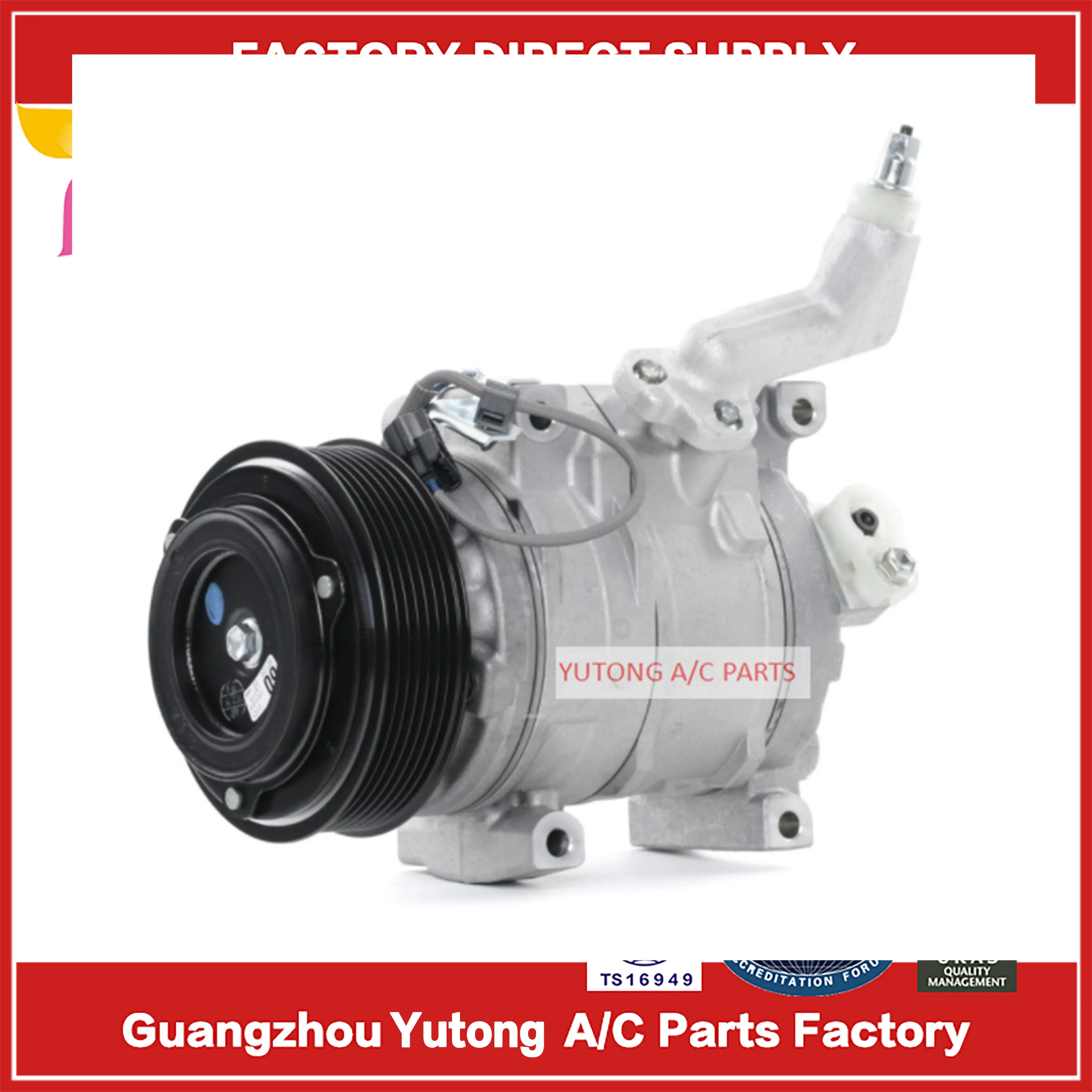 

AC Compressor For Honda 447260-6951 10SR15C 139MM Pulley 6PK