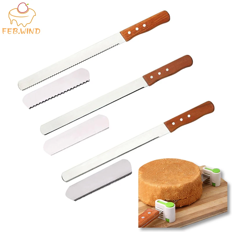 Нож для хлеба зубчатый длинный из нержавеющей стали 8/10/12/14 дюйма