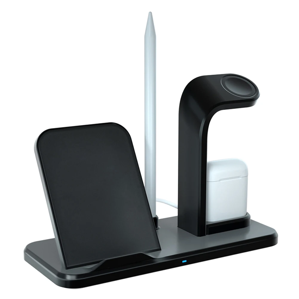Беспроводное зарядное устройство 3 в 1 беспроводная зарядная подставка для Apple Watch