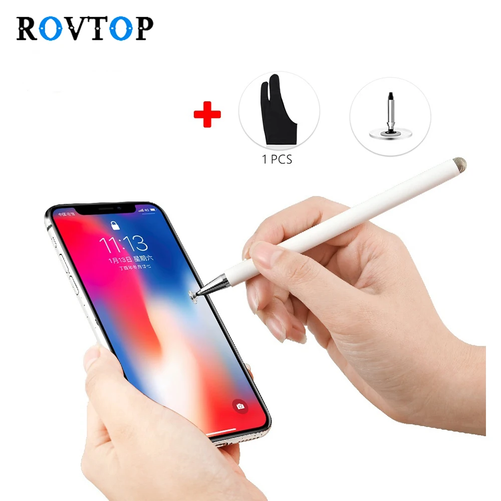2 в 1 стилус с сенсорным экраном ручка для рисования планшет планшетных ПК IOS Android