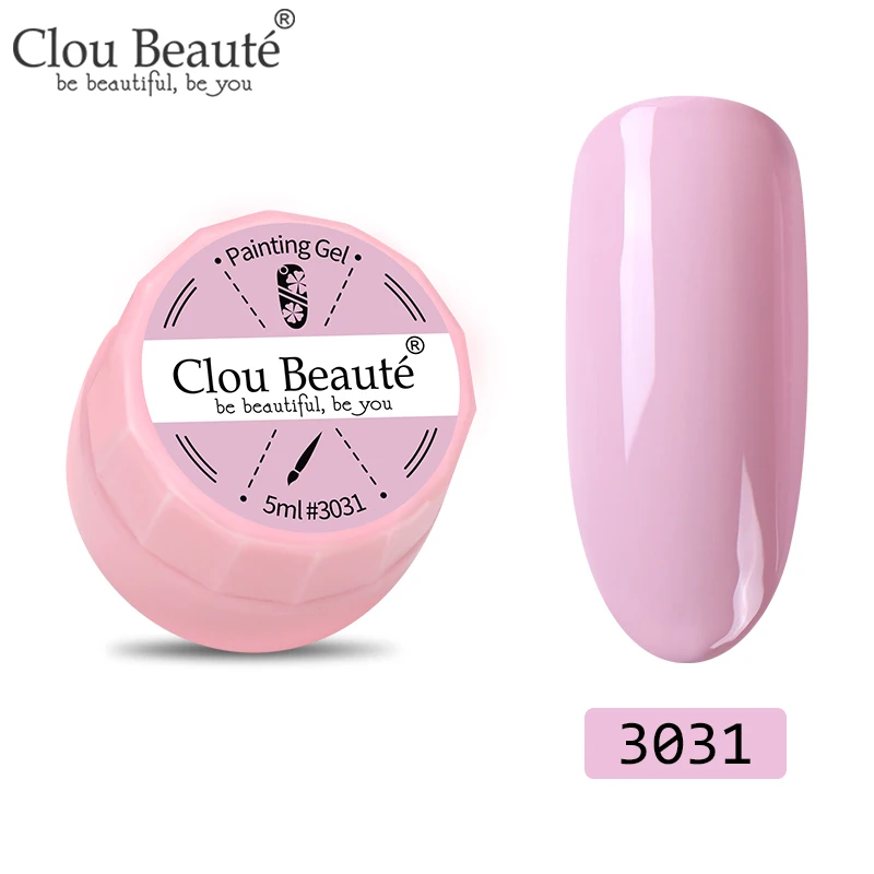 3031 Clou Beaute 72 цвета гель-краска УФ/светодиодный гель для ногтей замачиваемый дизайн ногтей светодиодный лак для ногтей УФ-гель для ногтей DIY Краска паук гель лак - Цвет: 3031