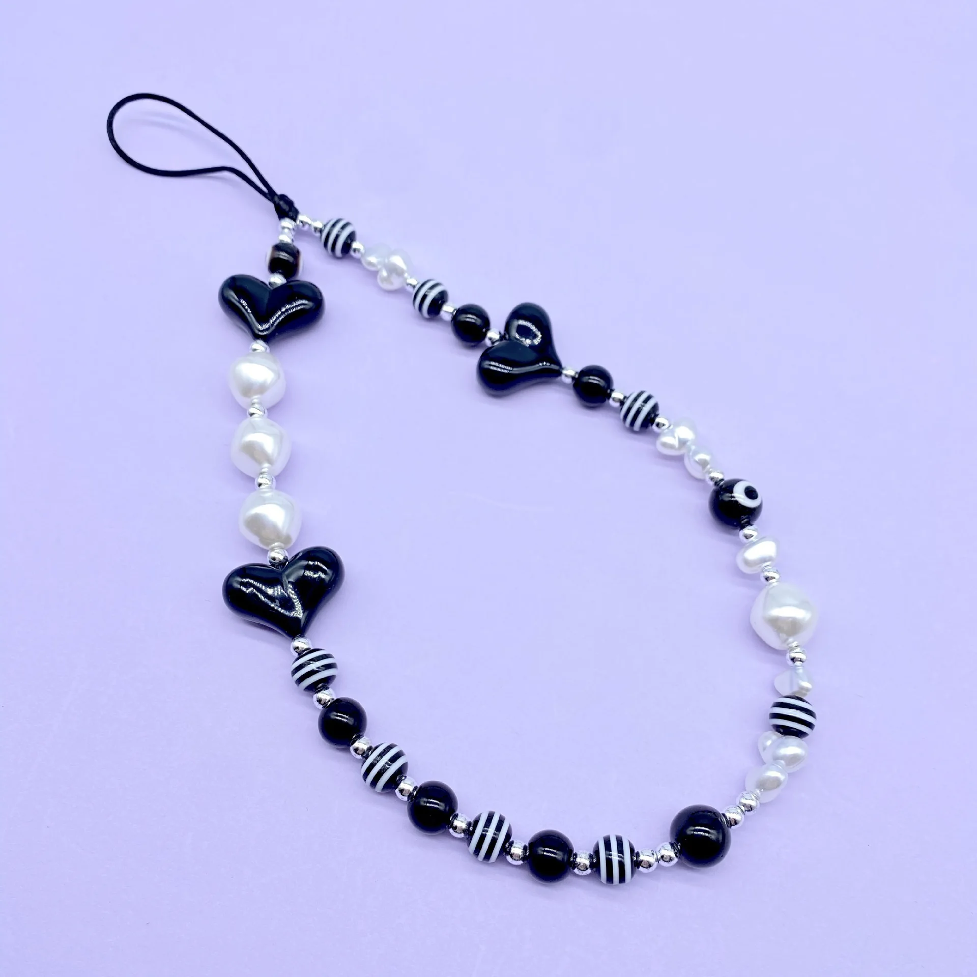 Новинка 2021 модная женская цепочка черного и розового цвета с искусственным