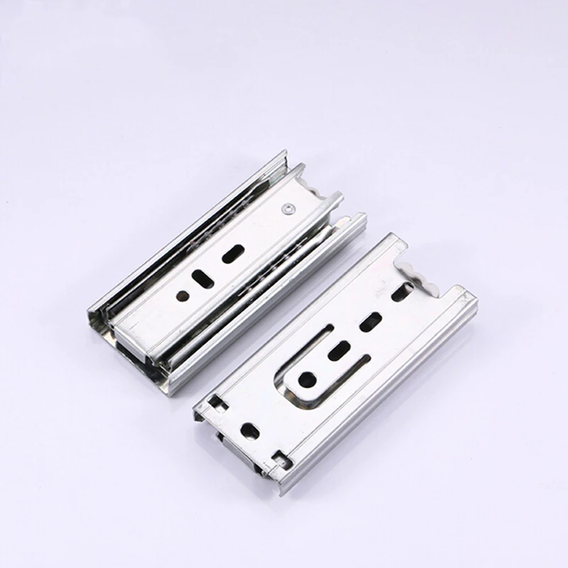 4 дюймовый мини трехсекционная рейки и направляющие Сталь шарики шкафы
