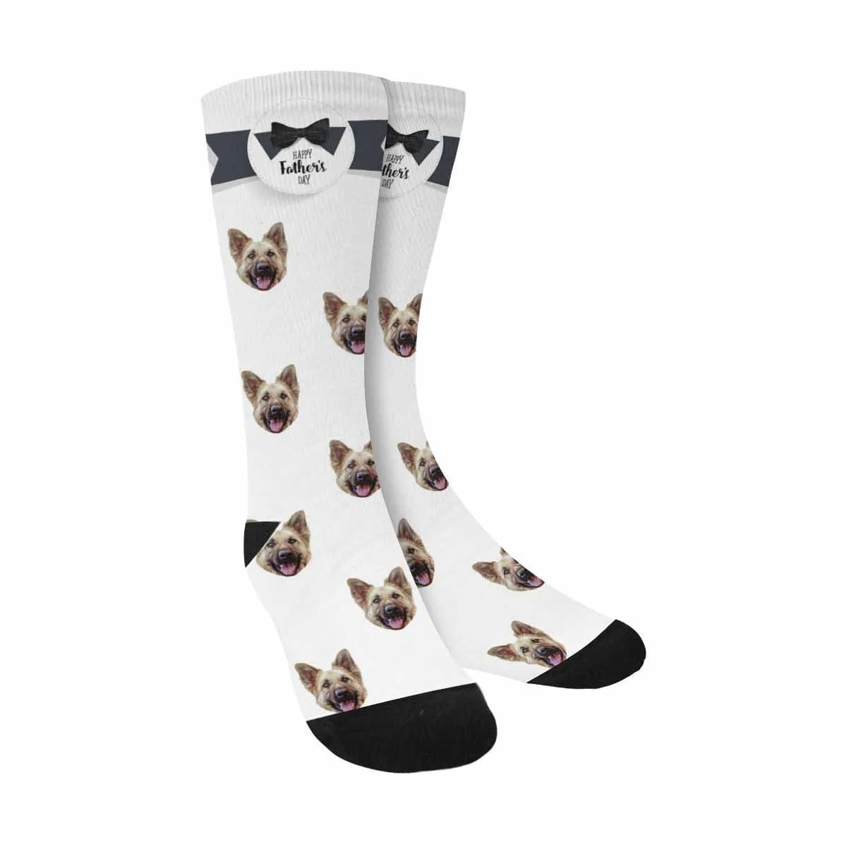 

Custom Face Father's Day Sublimated Crew Socks