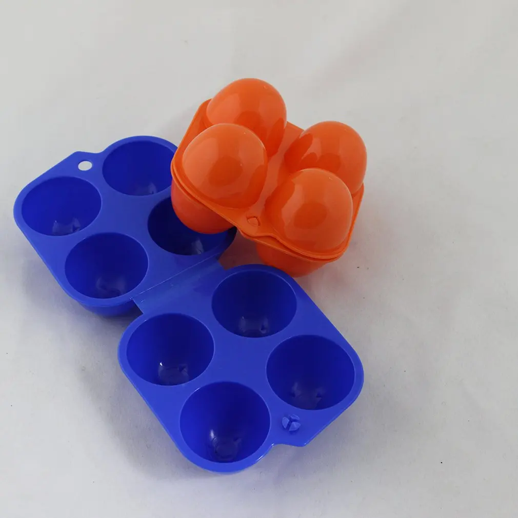 Контейнер для яиц с 4 ячейками кухонный портативный бокс хранения походов и