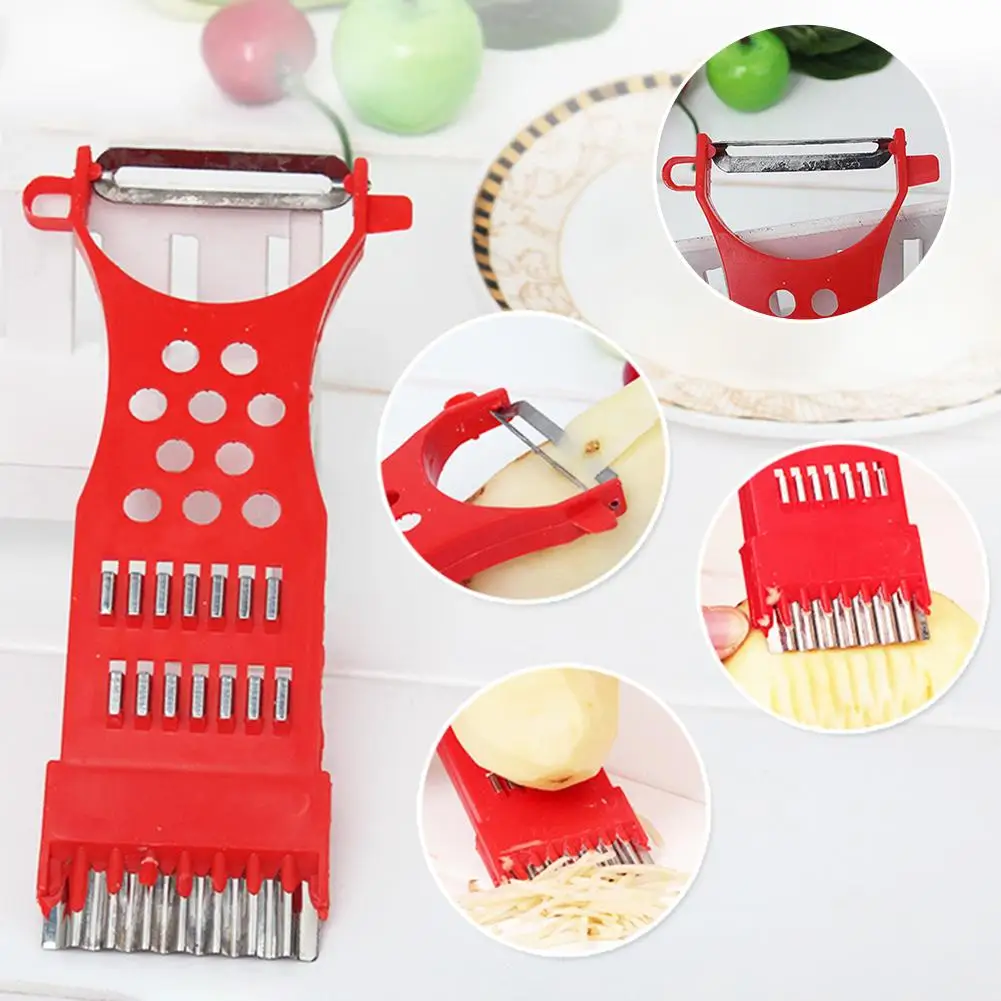 Multifunctional Vegetable Cutter Peelers Slicer Potato Scraper Peeler Food Fruit Shredder Kitchen Tool | Дом и сад