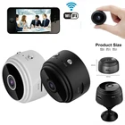 IP-камера A9 Компактная Беспроводная с поддержкой Wi-Fi, 1080P