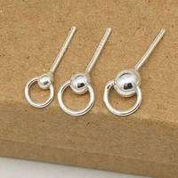 earrings for women 2019 designer earrings korean style women silver earrings small earrings tremella nail round pearl earrings