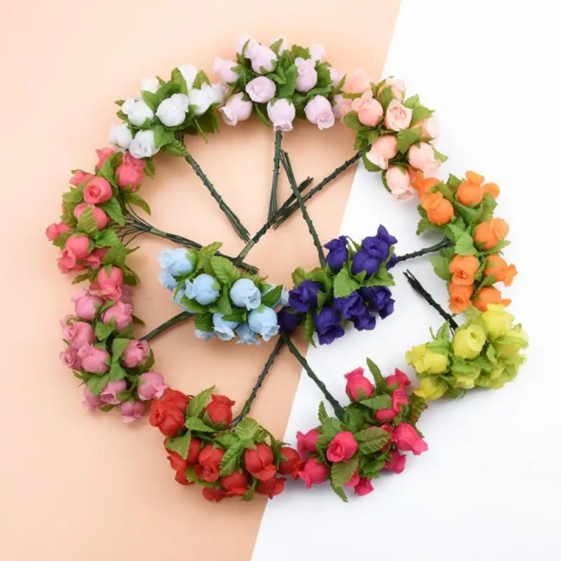 

Artificial Bouquet Fake Flowers Diy Home Decoration Wedding Decoration Accessories Valentine's Day Gift Home Decoration