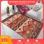 Богемные стильные коврики для комнаты, ретро этнические персидские коврики для гостиной, нескользящий большой коврик 120x160 см, коврик для прямой поставки