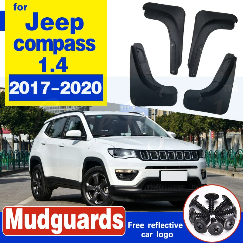 4 шт. брызговики для jeep compass 1 2017 2020|Грязезащита| |