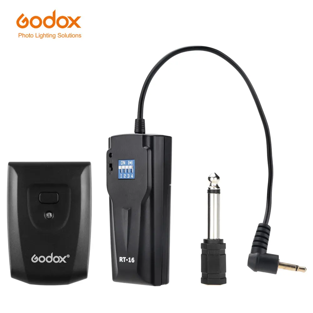 Godox RT-16 16-канальный Беспроводной студийный ведомый триггер вспышки (RT-16) |