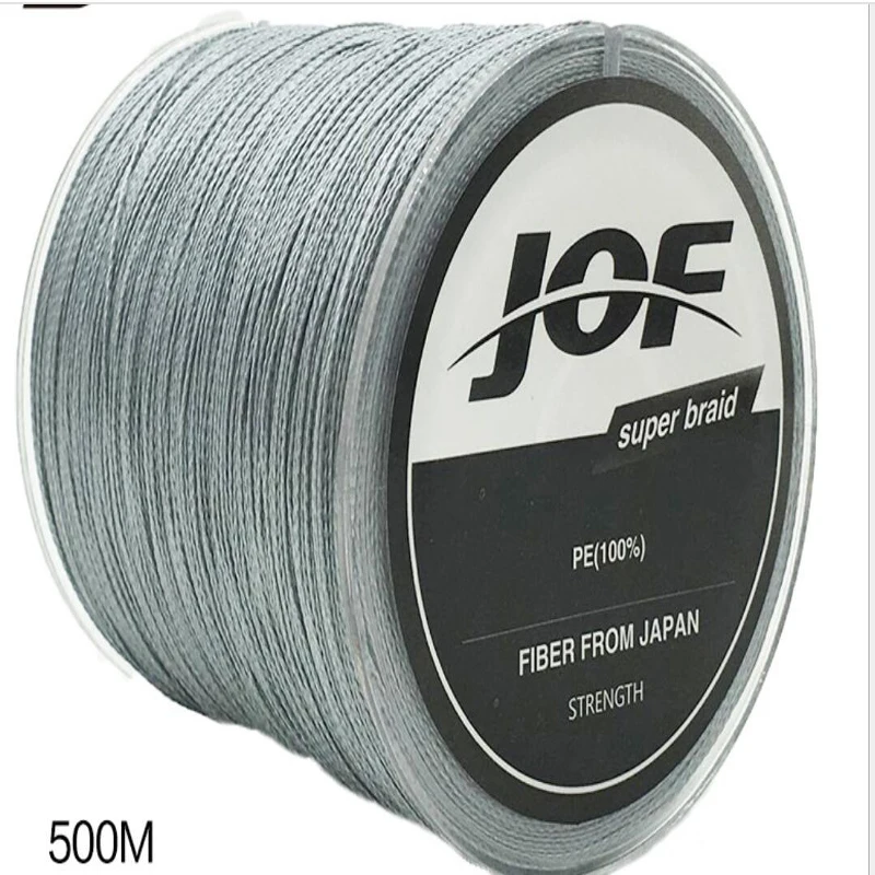 Superpower Braided Fishing Line 4 Strands 500MStronger Multifilament PE Braid Wire for Saltwater 4LB-150LB  Super Strong line enlarge