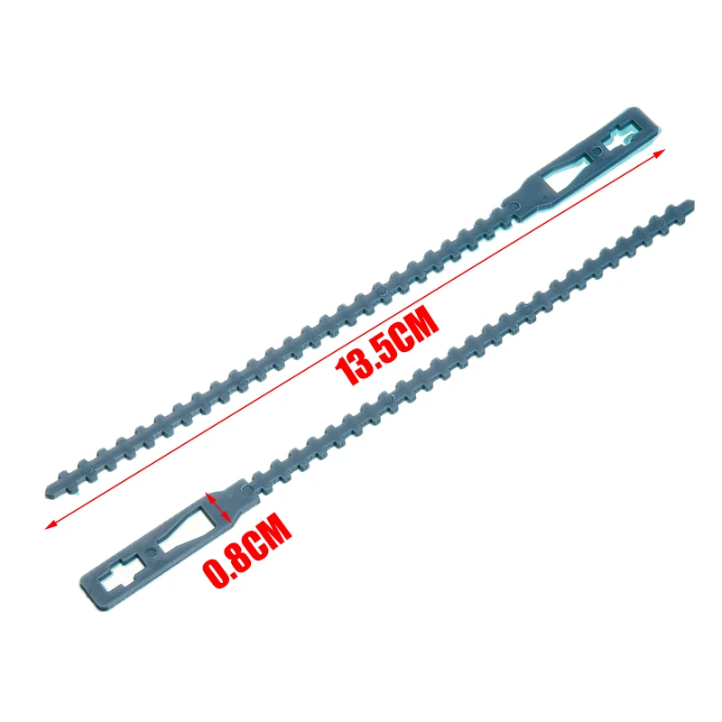 50pcs Adjustable Plastic Plant Cable Ties Reusable for Garden Tree Climbing Support 13.5cm Tools | Дом и сад
