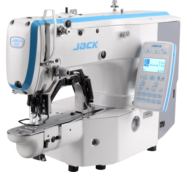 

Jack T1900G Electronic Bartacking small Pattern Machine