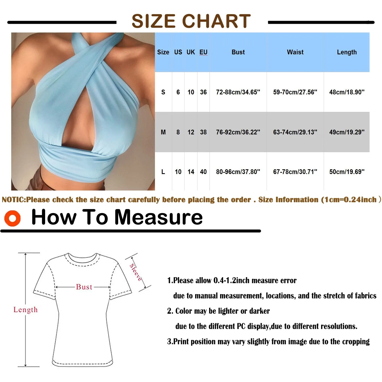 

Women Strappy Cross Over Front Cut Out Halter Neck Sleeveless Backless Crop Top Bandage Vest Summer Sexy Tops Woman Clothes