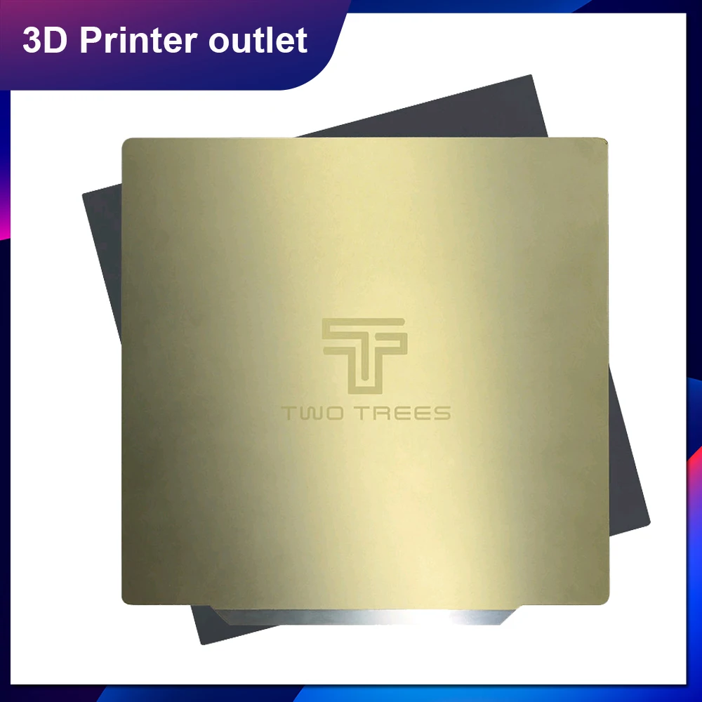 Удаление Рессорная сталь пей лист печати кровать + Стикеры с клейкого покрытия