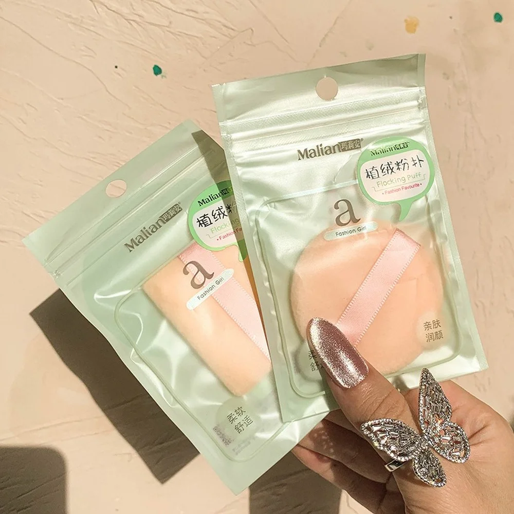 

10pc Professional Portable Soft Cosmetic Puff Facial Face Body Powder Foundation Puff Makeup Foundation Sponge Round Square Puff